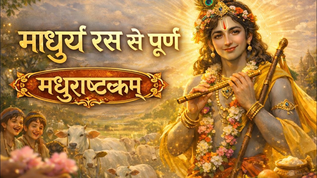 मधुराष्टकम् | माधुर्य रस से पूर्ण श्रीकृष्ण स्तुति