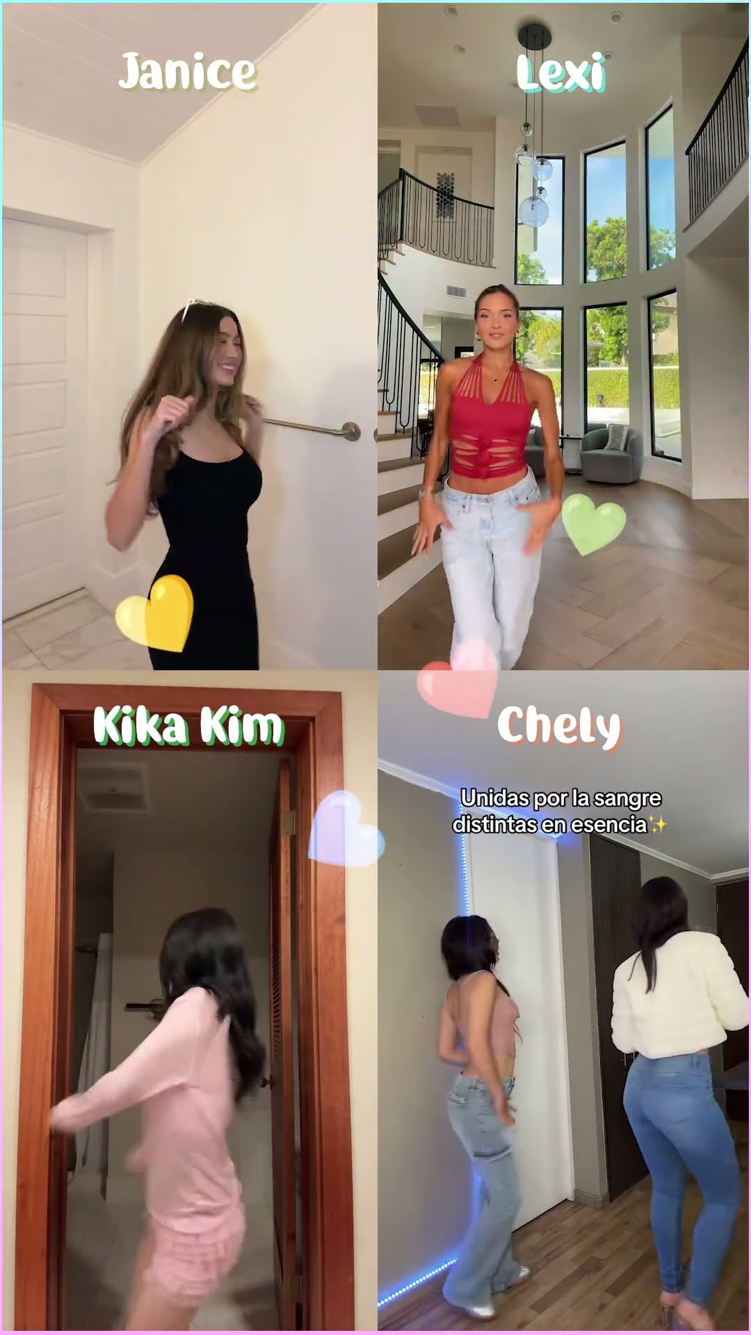 louielkouie - Janice Nichole x Lexi Rivera x Kika Kim x Chely Schneider #dance #tiktok #shorts