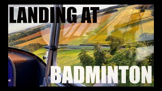 Flying into Badminton | Do we witness a near miss? | ATC Audio in Skyranger