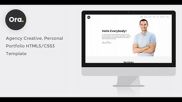 Ora - Responsive Resume/ CV/ vCard & Personal Portfolio HTML5 Template | Themeforest Website