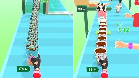 Coffee ☕ Stack Game | Level 125-126 Gameplay Walkthrough #gaming #games  #gameplay #coffeestack