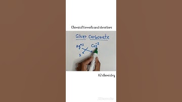 chemical formula of silver carbonate l silver carbonate formula l Ag2CO3 chemical name.