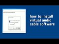 Vertual Audio Cable part1: Installing process of Vertual Audio Cable. #vertualAudioCable