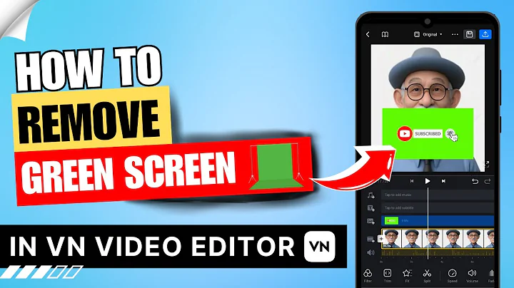 How to Remove Green Screen in Vn Video Editor | Chroma Key Vn Video Editor 🟩 ❌ | 2024