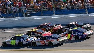 4/17/11 - Talladega - Johnson wins in four by four-wide finish
