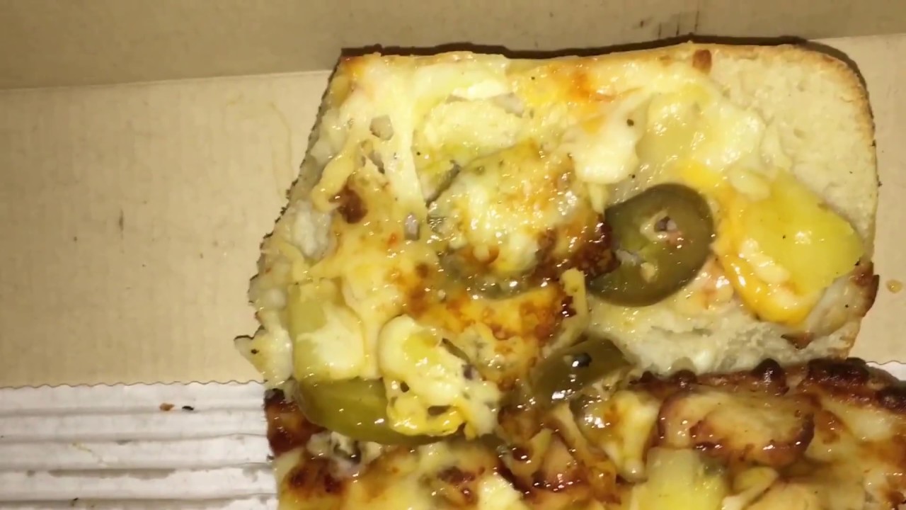 Food Review Domino's Sweet and Spicy Habanero Sandwich and the Italian