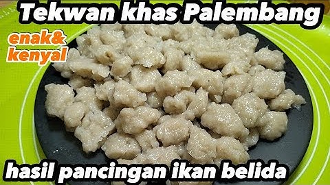 Resep Tekwan ikan belida keriting² cantik, enak buat buka puasa dan sajian utk lebaran