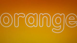 The Color Of The Day Orange