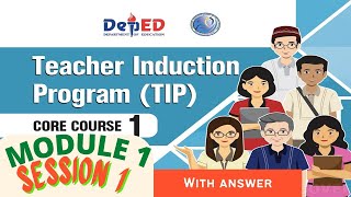 Session 1: The DepEd's Mandate | TIP Course 1 | Answer Profile
