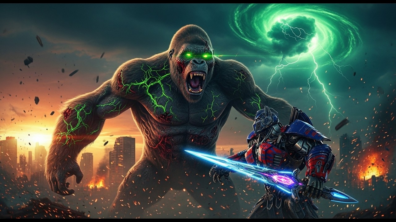 Optimus Prime vs King Kong – Zombie Apocalypse | Earth’s Last War Begins