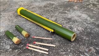 Wooden toys and matches - DIY Bamboo NEW
