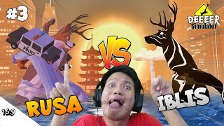 MELAWAN RAJA RUSA KEGELAPAN !! Deer Simulator Part3 [SUB INDO] ~Aci No Yaiba! screenshot 4