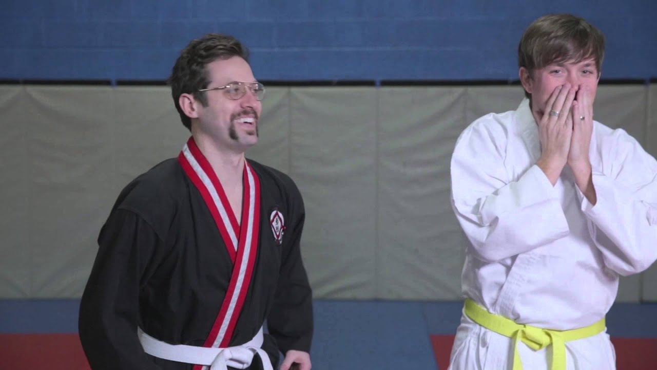 Dave Barnes Karate Lessons (BLOOPERS) YouTube