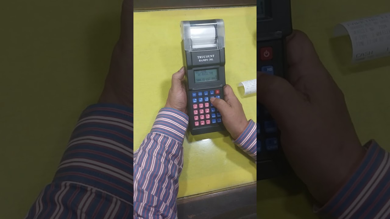 FIXED RATE PARKING BILLING MACHINE 