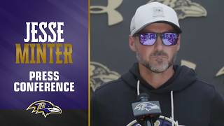 Jesse Minter Optimistic About Nate Wiggins Marlon Humphrey Baltimore Ravens