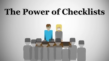 The Power of Checklists: The Incredible Impact of the Obvious Tool