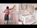 LITTLE GIRL'S ROOM MAKEOVER, TOUR & ORGANIZATION | DIY OMBRE' WALL