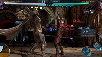 Injustice 2 Mobile Solo Raids ROK T5 Normal Mode Boss Nightwing One Shot