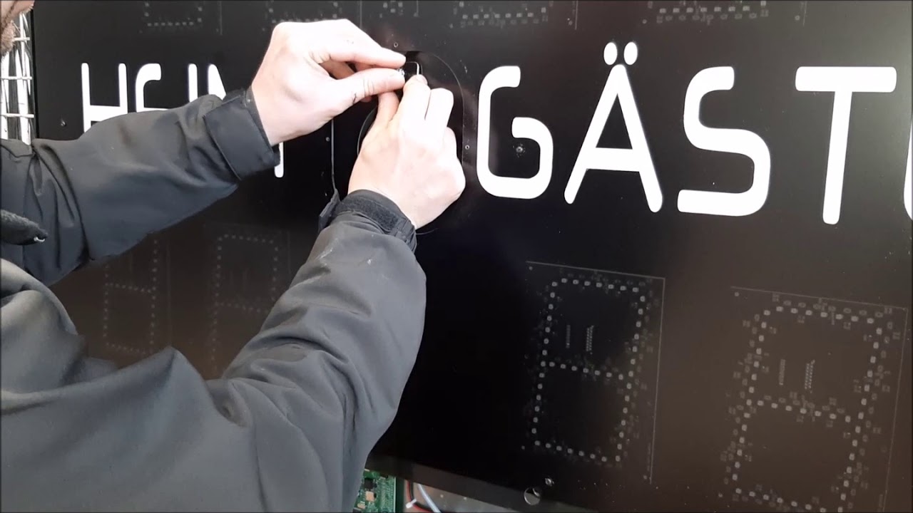 Horn replacement procedure EN