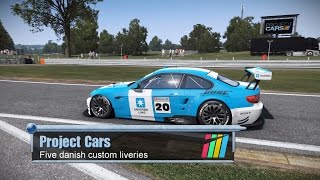 Five Custom Made Liveries For Project Cars