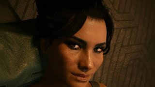 Panam performs a magic trick | Cyberpunk 2077