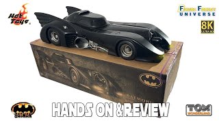 Hot Toys Batman 1989 – Batmobile MMS694 1:6 Scale Collectible Hands on & Review