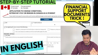 HOW TO APPLY TO EXTEND STUDY PERMIT INSIDE CANADA | STEP-BY-STEP TUTORIAL | ENGLISH | CANADA