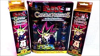 Yugioh Capsule Monster Starter Set Collectible Figure Game Opening