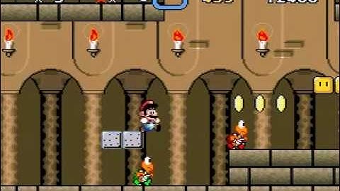 SMW Custom Level Koopa Fortress R