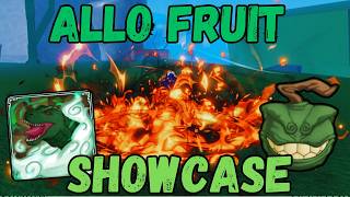 NEW Allosaurus Fruit Showcase! | King Legacy Roblox