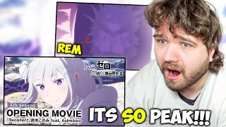 Re:Zero SEASON 4 OPENING REACTION & ANALYSIS!! *IM SO HYPED!!「Recollect」鈴木このみ feat. Ashnikko