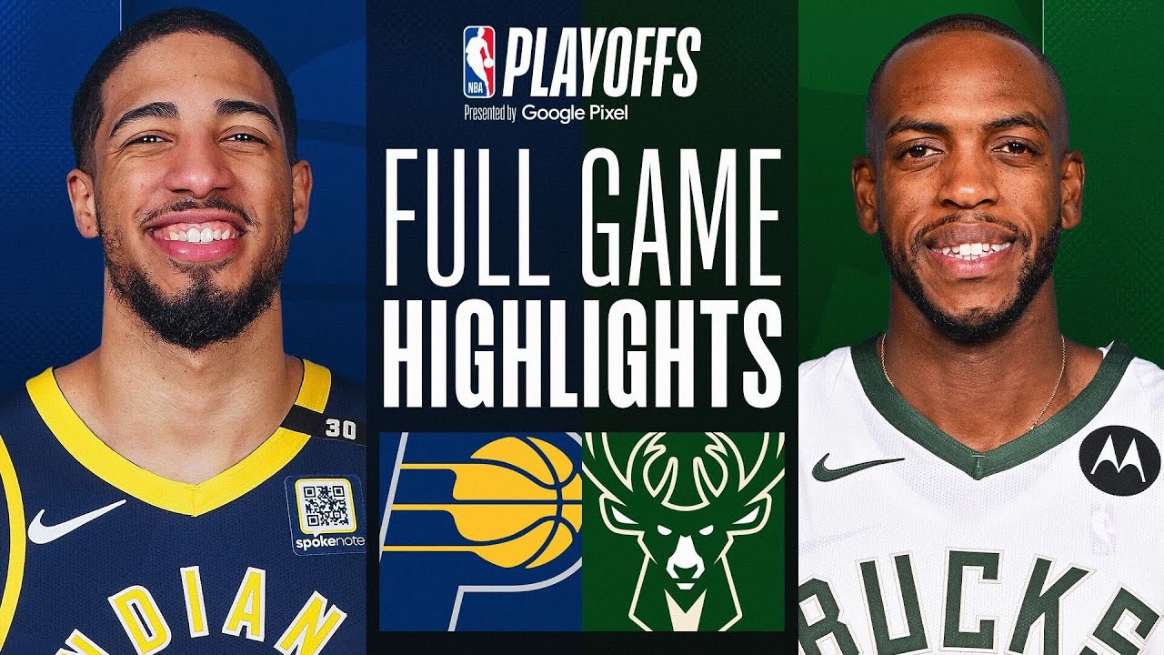WATCH: #6 PACERS at #3 BUCKS | FULL GAME 5 HIGHLIGHTS | April 30, 2024