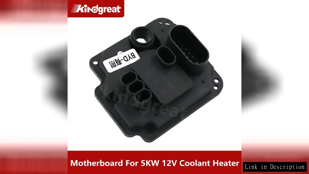 For 5KW 12V Diesel/Gasoline RV Car Boat Caravan Motorhome Hydronic Heater Coolant Parking Heater Con