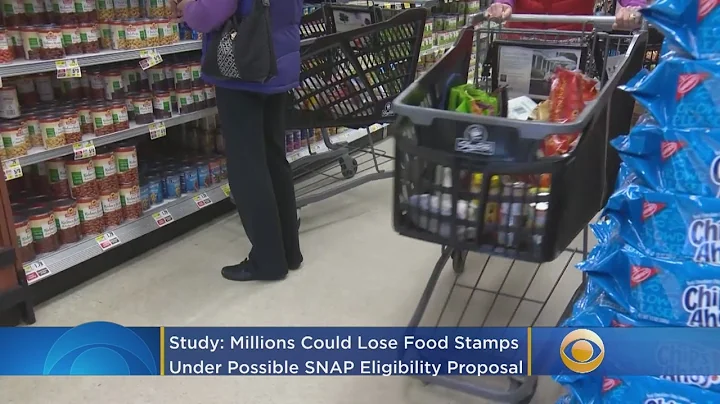 Study: Millions Could Lose Food Stamps Under New SNAP Eligibility Proposal