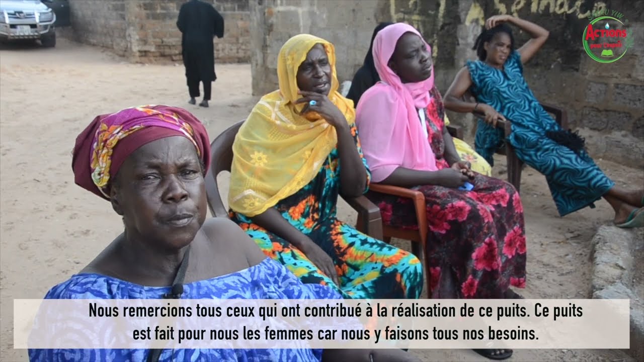 SYAPE SAKKU-YIW: INAUGURATION  PUITS RAHMA, AU QUARTIER BAYAKH REGION DE THIES