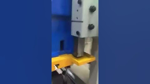 APA 60 High Performance Precision Press Machine testing