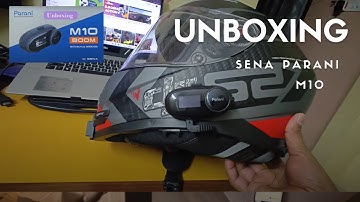 Sena Parani M10 | Unboxing & Installing |  Motorcycle Bluetooth Intercom! 🎧🏍️