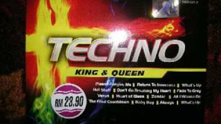 Techno King &amp; Queen Mid 90&#39;s Euro Dance Techno 2 CD compilation