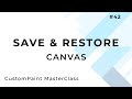 Improve your custom paint skills by using save and restore | Flutter