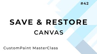 Improve your custom paint skills by using save and restore | Flutter