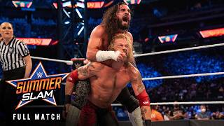 FULL MATCH: Edge vs. Seth Rollins: SummerSlam 2021