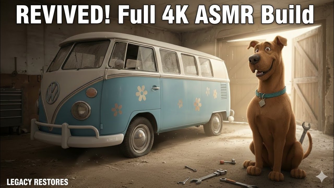 1963 VW T1 Bus | POV 4K ASMR Restoration by Legacy Restores | Full Rebuild (No Talking)