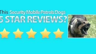 Mobile Dog Security Service
