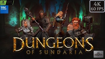 DUNGEONS OF SUNDARIA - 75 Minutes of Gameplay [4K 60 FPS] - No Commentary