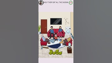 Can They Eat All the Durian? 🤯 | Tricky Twist Level 17 | #TrickyTwist #PuzzleSolving #aeero_yt