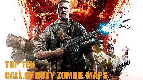 Top 10 Call of Duty Zombie Maps (Through Black Ops II)
