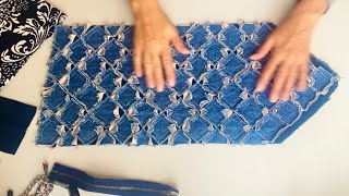 You can make this Beautiful ans Stylish DENIM BAG from old jeans DIY Tutorial