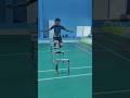 Badminton Explosive jump Training #badminton #badmintonlovers #badmintontraining #shorts