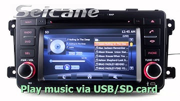 Hotsale 2007-2015 Mazda CX-9 sat nav Radio Head Unit Support Bluetooth pairing 1080P backup camera