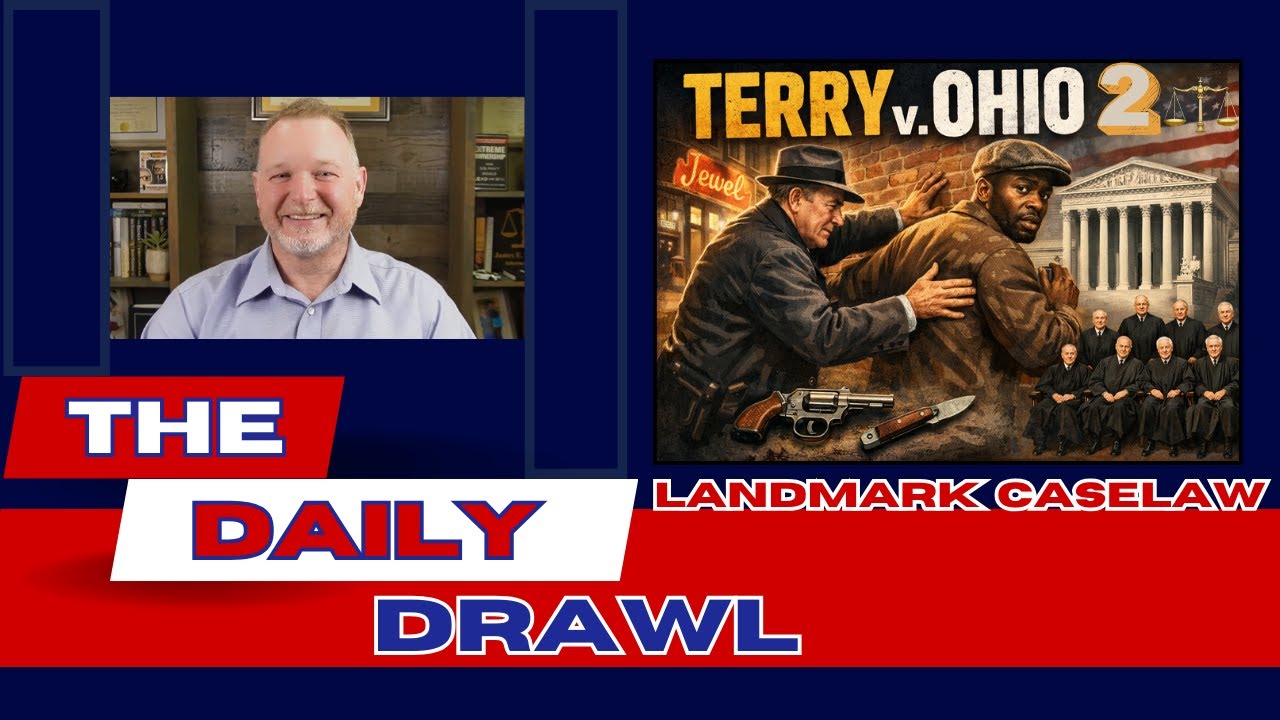 The TERRY FRISK, and The RISE OF OFFICER SAFETY: TERRY v. OHIO EPISODE 2: